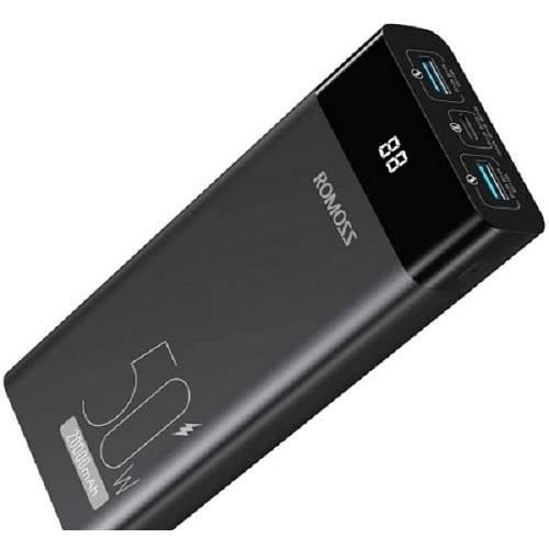 Ppd20 50w 20000mAh Usb C Laptop Power Bank  - Black