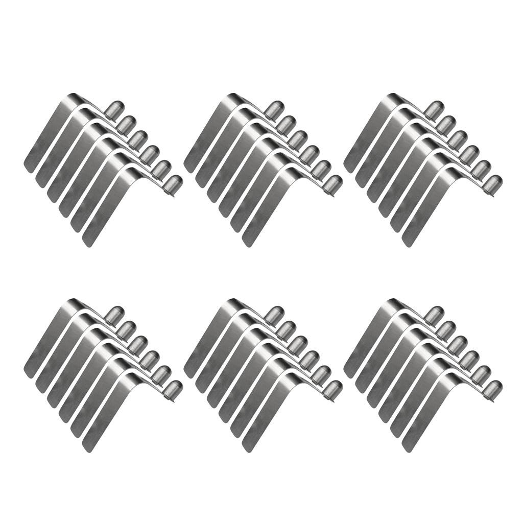 Button Clip Awning Single Pins Solid Riveting 8mm 36 Pieces