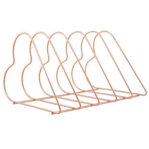 Metal Bookshelf Bookends Book Support Stand Desk Organizer Storage Holder 1 Order