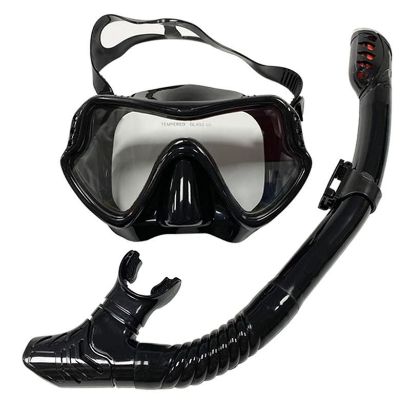 Professional Scuba Diving Mask Snorkeling Set Silicone