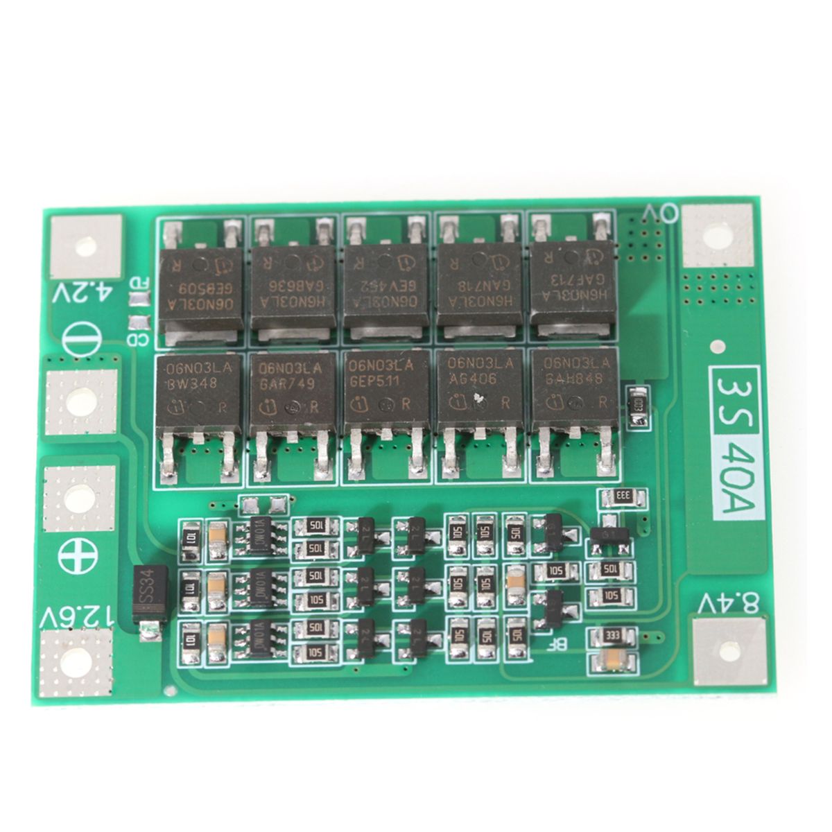 3S 40A Li-ion Cell Protections Board Enhance Version Lithium