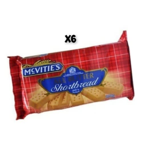 All Butter Shortbread - 200g - 6 Pieces