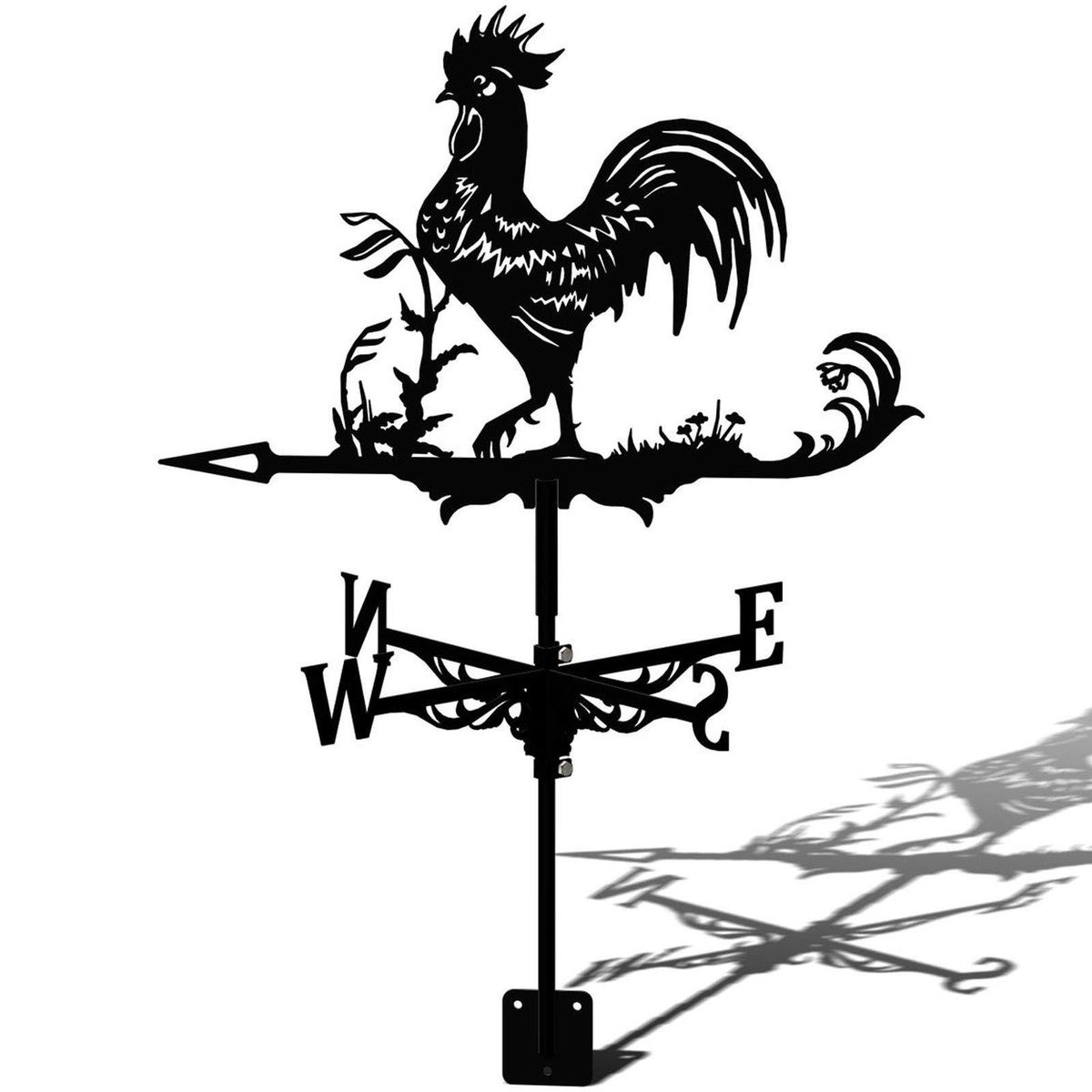 Rooster Weather Vane - Retro Cockerel Weathervane