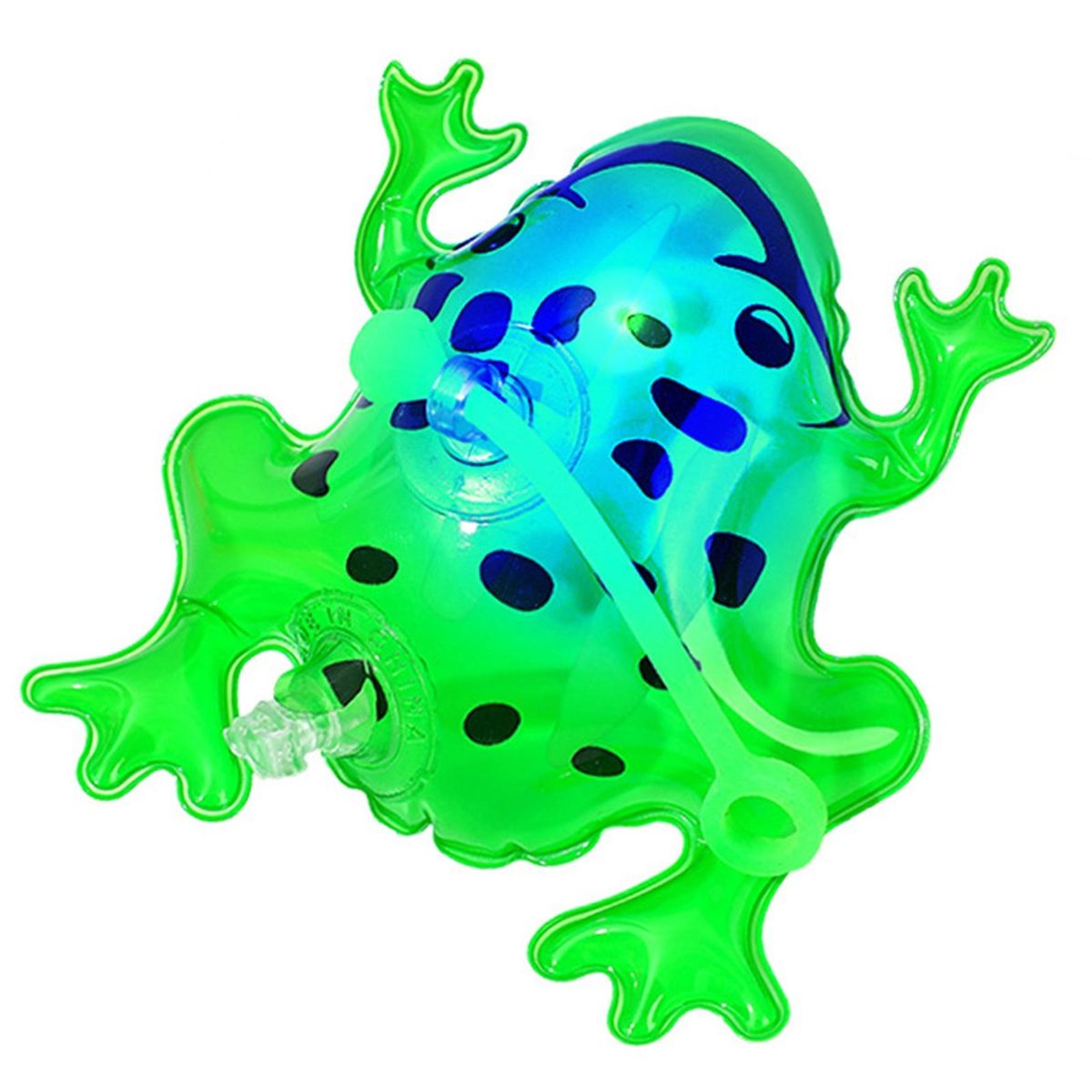 Green Frog Toy with Colorful Lights Party Decor for Toddlers Boys Green