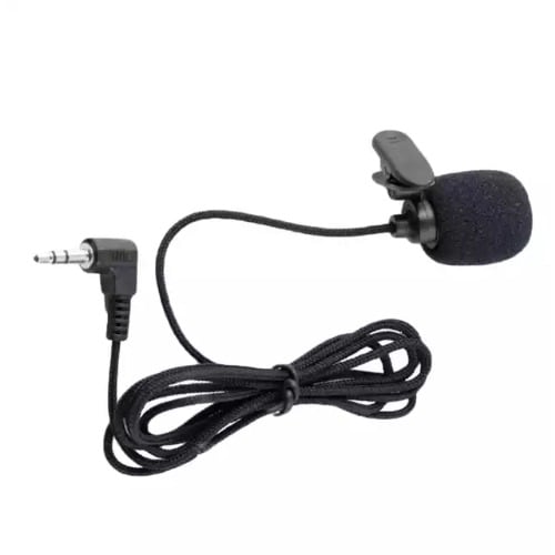 Clip-on Lapel & Hands-free 3.5mm Wired Microphone