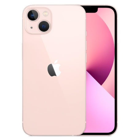 iPhone 13 - 6.1" - 128GB ROM - 4GB RAM - 5G Nano SIM + eSIM - iOS 15 - 3240mAh - Pink - Renewed
