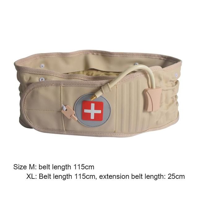 Inflatable Waist Brace Belt Back Massager Decompre