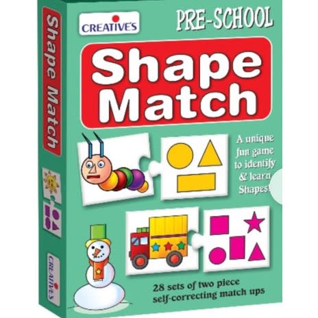 Pre-school Shape Match - Ages 4+