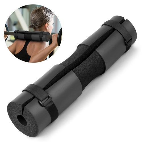 Barbell Bar Cover Squat Pad Weight Lifting Shoulder Back Black