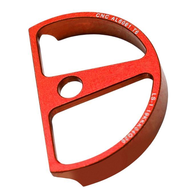 Aluminum Alloy Brake Cable Housing Line Shield Fender For  Red Red