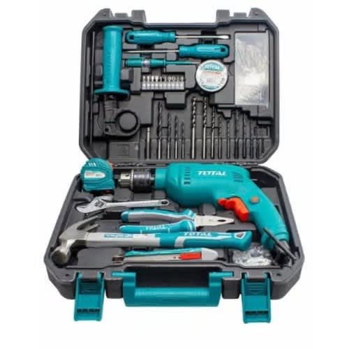 Tools Set With Impact Drill - 115pcs - 680w