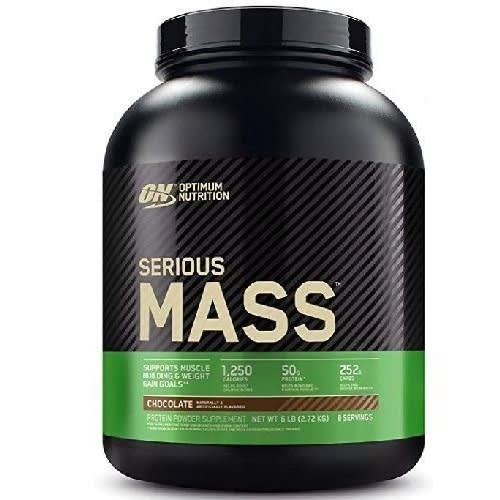 Optimum Nutrition On Serious Mass - Chocolate - 6lbs