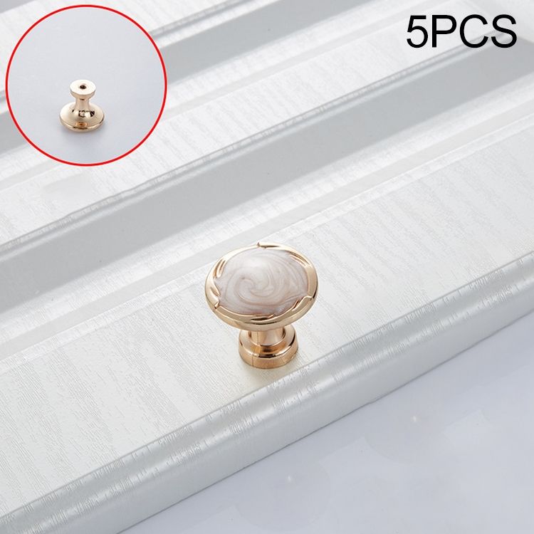 5 PCS 6510 Cabinet Door Single Grain Single Processor Handle