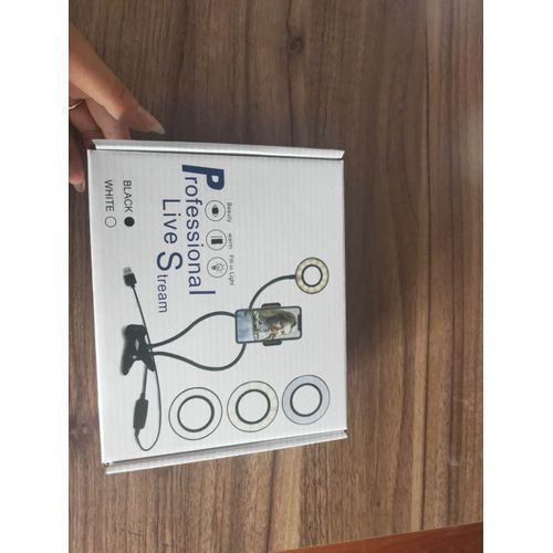 Professional Live Stream With Cell Phone Holder