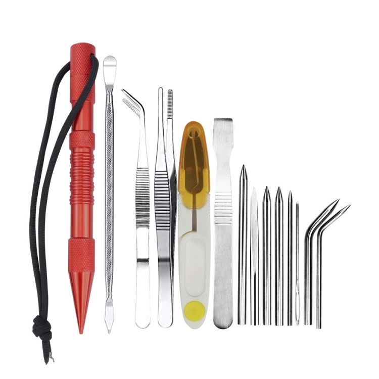Bracelet Weaving Tool, Specification:  14 PCS / Set Red