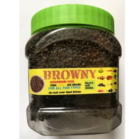 Browny Aquarium Fish Feed - 300g