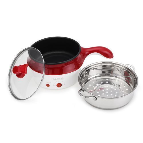 Double-Layer Stainless Steel Mini Electric Pot