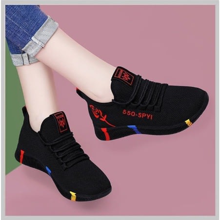 Women's Sneakers - Black