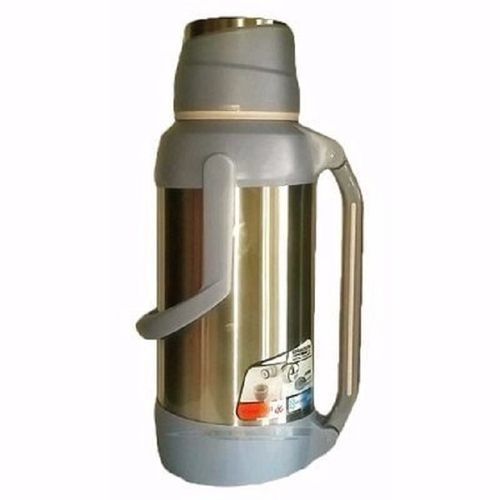 STAINLESS STEEL HOT OR COLD WATER FLASK - 4.5LTRS