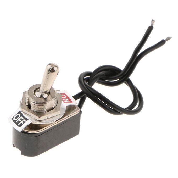 Heavy Duty Toggle Switch Flick ON/OFF Car Dash 125V/250V AC SPST With