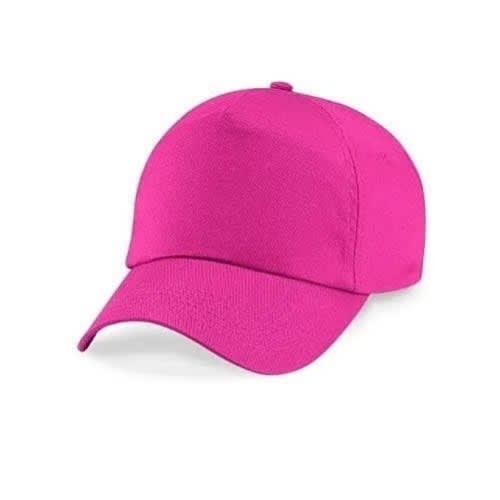 Face Cap - Plain Pink