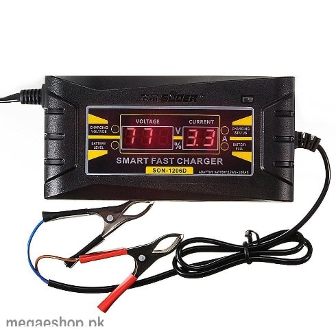 Suoer 6a 12v Smart Fast Battery Charger