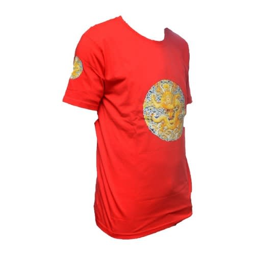 Unisex Asian Round Neck Top