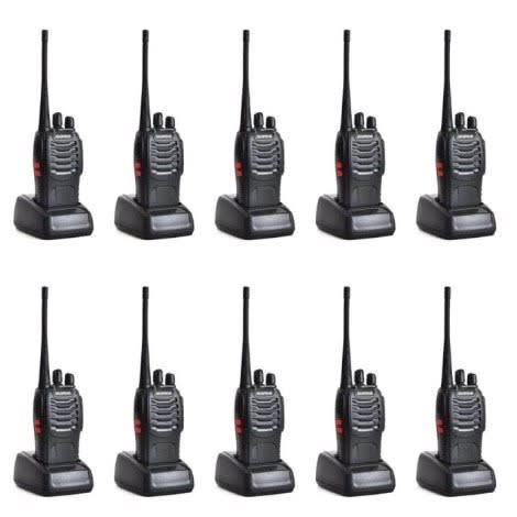 Bff-888s Walkie Talkie - 10 Pieces