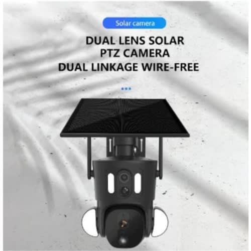 Dual Lens Solar Powered Ptz Camera