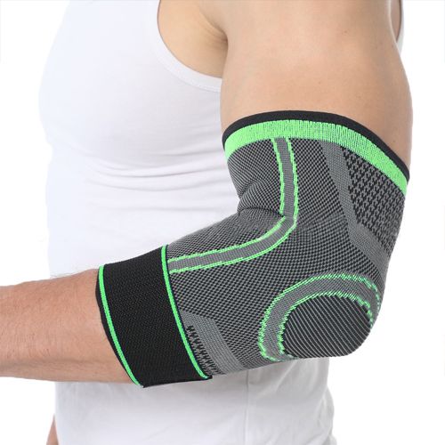 Sports Knit Adjustable Elbow Pads