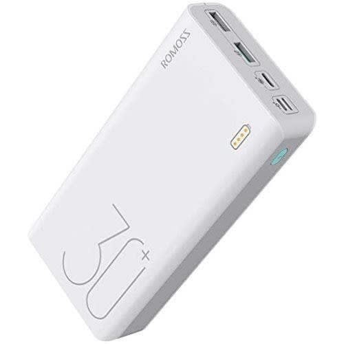3-input Power Bank - 30000mAh - White