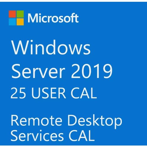 Windows Server 2019 Remote Desktop Services Rds 25 User Cal License