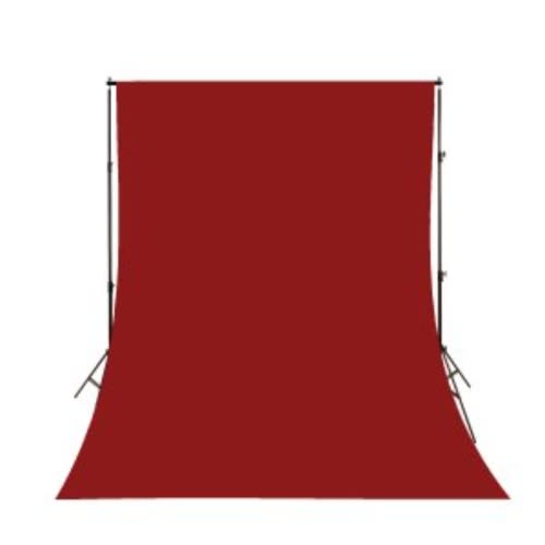 Red Photography Solid Fabric Backdrop 10ft X 10ft photo