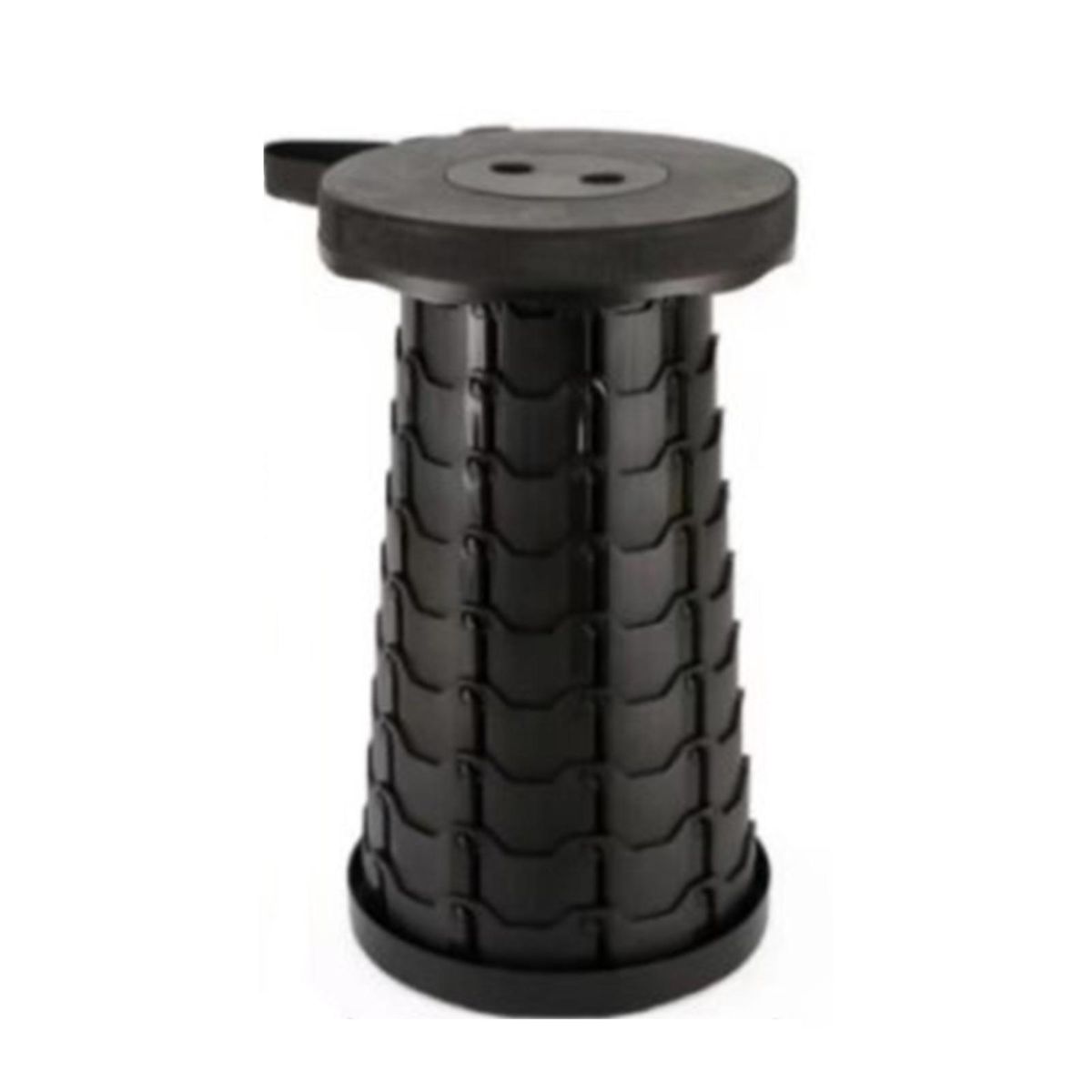 Camping Stool Portable Outdoor Folding Fishing Chair Black