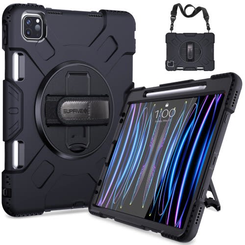 Supfives Case For Ipad Pro 11 Inch (2022/2021/2020), Upgraded Military Grade Shockproof Pr