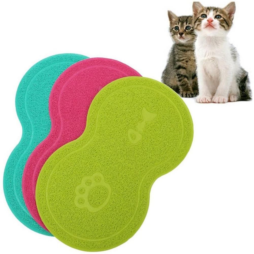 Pet Food PVC Mat Waterproof Non-Slip Pet Feeding Mat Pet