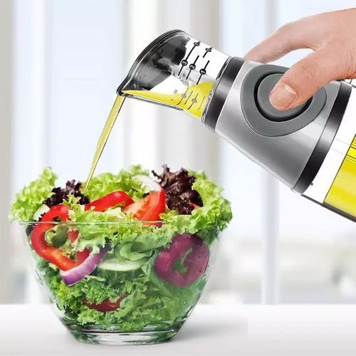 Olive Oil Dispenser/Vinegar Glass Bottle Portion Control.