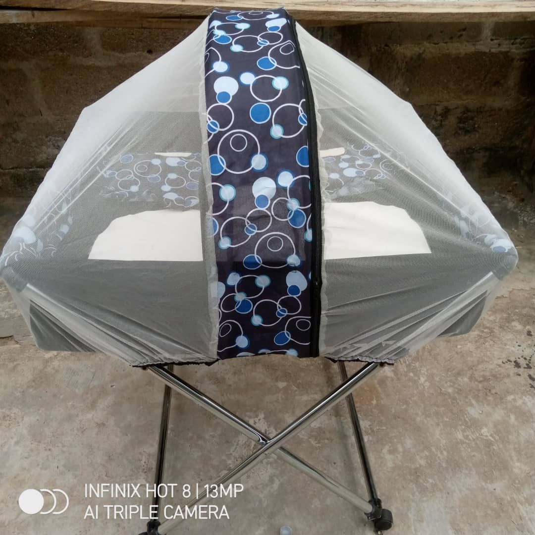 Twins Baby Cot Cradle Bassinet, Bed, With Wheel And Storage