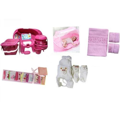 Happy Baby Bath Set 7 Pics,Baby Bed Baby, 1cap With Sock,3 Towels And 7 Socks