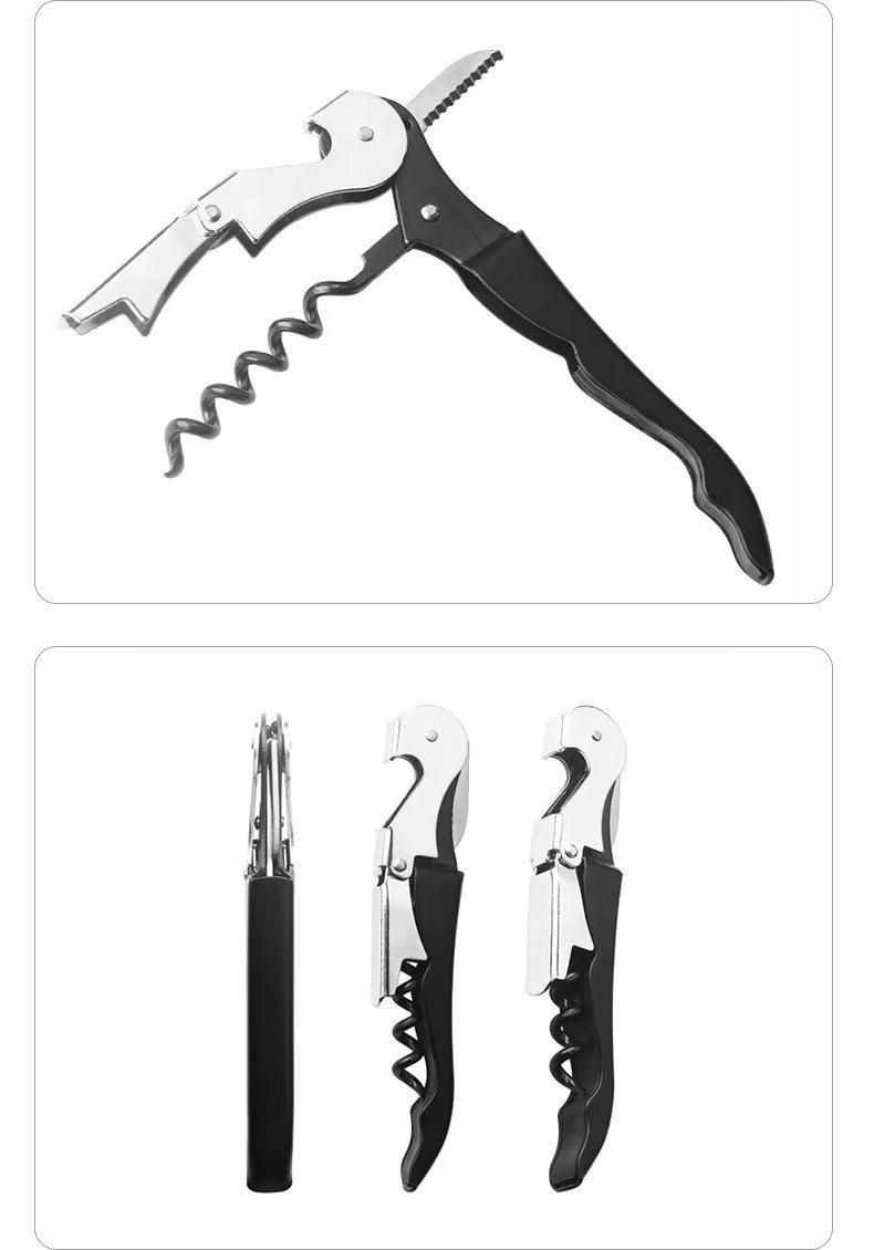 Bottle Opener Multifunctional Portable Bottle Opener Black