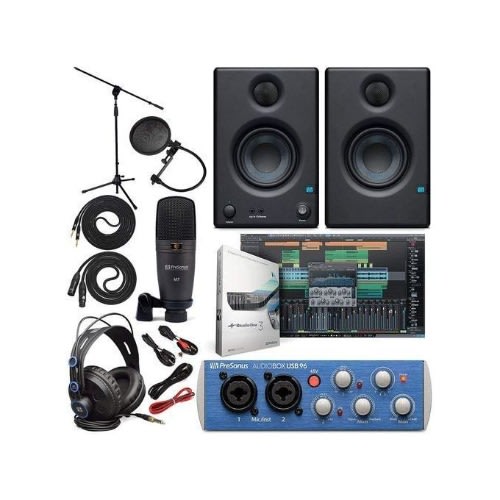 Audiobox Studio Ultimate Bundle + Pop Filter + Stand