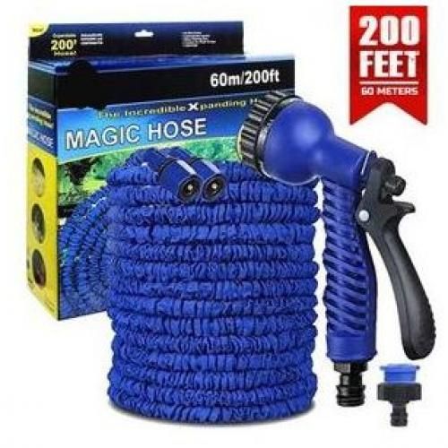 Magic Hose Garden Watering Hose Pipe With Gun (200ft)