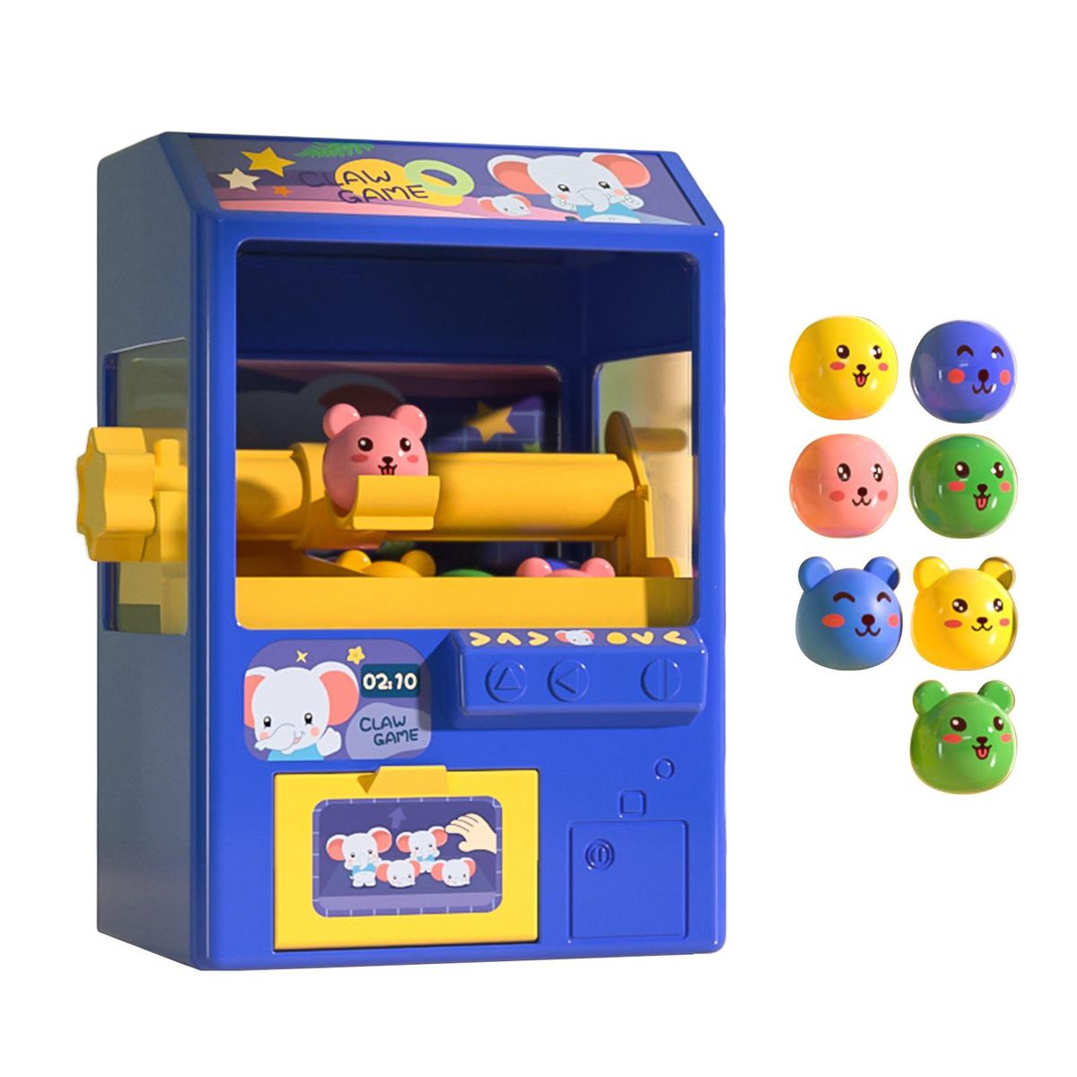 Mini Candy Machine Educational Claw Toy Grabber Blue