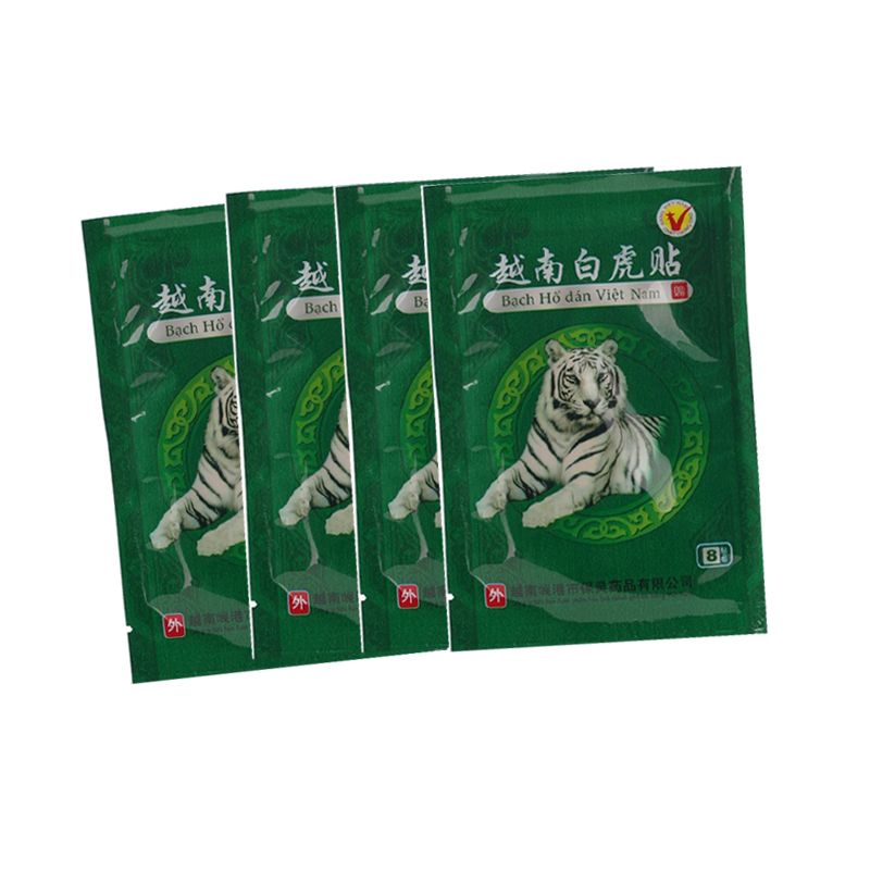 32pcs Care Relieving /4Bag Lumbar Pain Patch Pain Vietnam Tiger Relief Meridians Back/Neck Muscular Plaster White Health