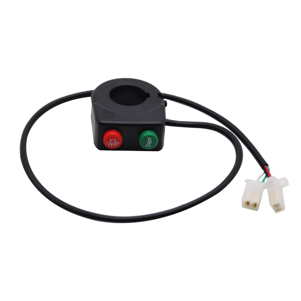 ABS Plastic Handlebar Horn Headlight Switch 12V Horn Head