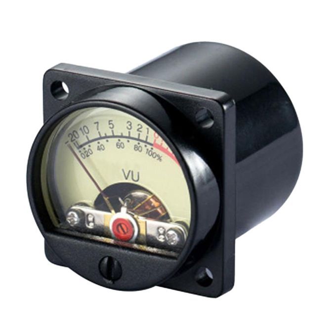 High Precision VU Panel Meter VU Audio Level Amp With Warm Back Light