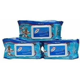 Wipes - 125pcs - 3 packs