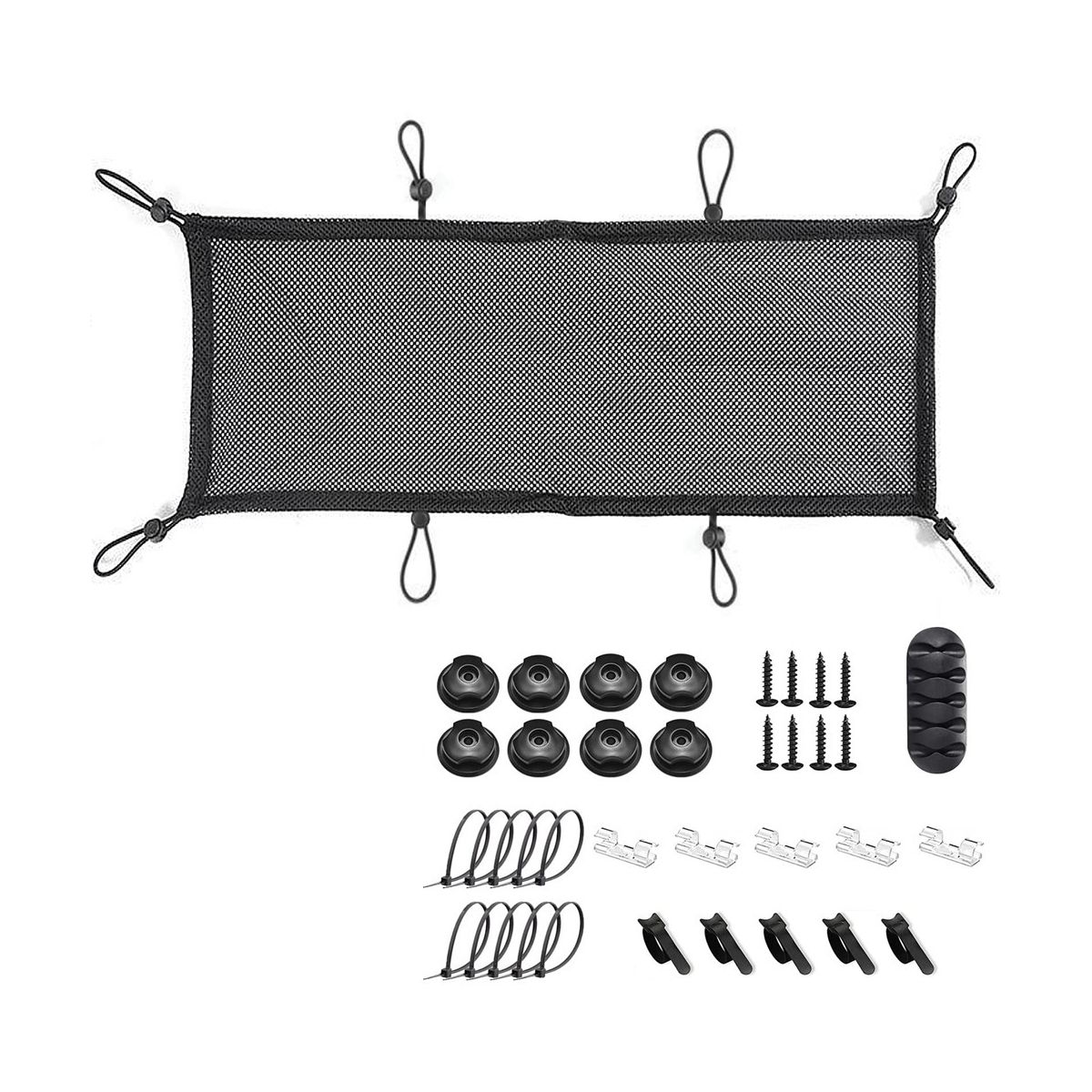 Under Desk Net, Under Table Cord Management Mesh Organizer