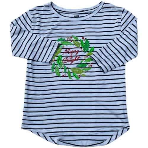 Merry Xmas  Girls Longsleeve Tees