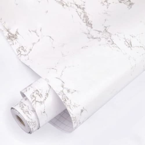 Self Adhesive Wallpaper - White